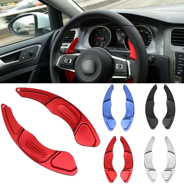 Do Volkswagen VW Golf 7 MK7 R GTI Scirocco 2015 2016-2019 2020 Metalowa kierownica samochodowa Przedłużenie dźwigni zmiany biegów Akcesoria samochodowe