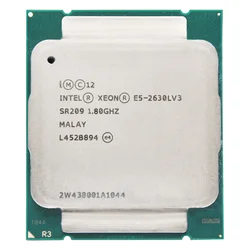 Processeur Intel Xeon E5-2630LV3 E5 2630LV3 E5 2630L V3, 8 cœurs, 1.80GHZ, 20 mo, 22nm, LGA2011-3