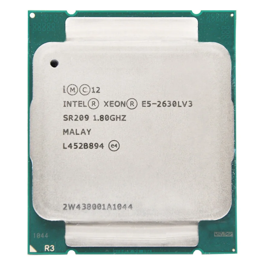 Intel Xeon E5-2630LV3  E5 2630LV3 E5 2630L V3 CPU 8-cores 1.80GHZ 20MB 22nm LGA2011-3  processor