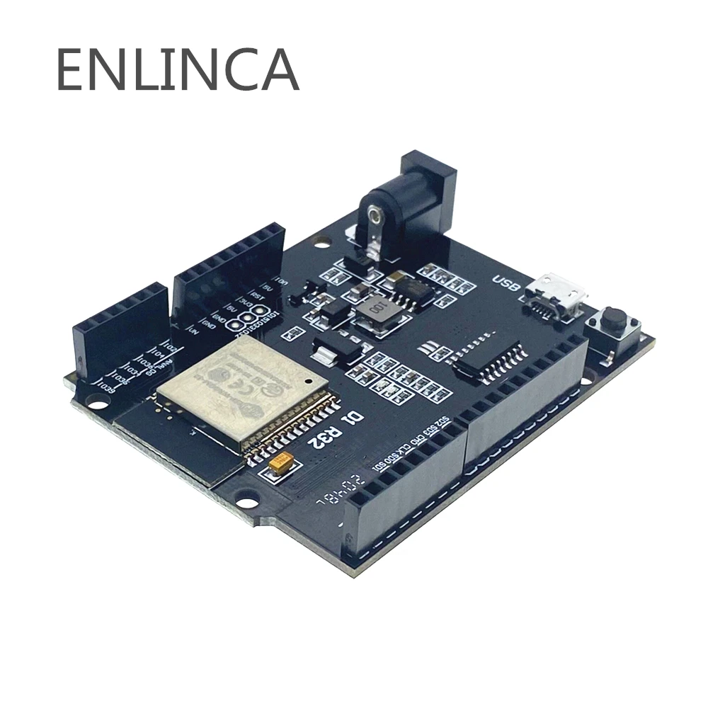 ESP32 For Wemos D1 Mini For Arduino UNO R3 D1 R32 WIFI Wireless Bluetooth Development Board CH340 4M Memory