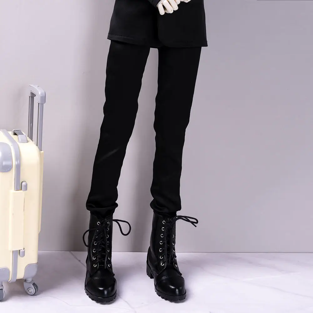 

BJD doll clothes are suitable for 1/3 1/4 SD13 SD17 POPO68 Uncle size fashion new black men's slim pants versatile simple style