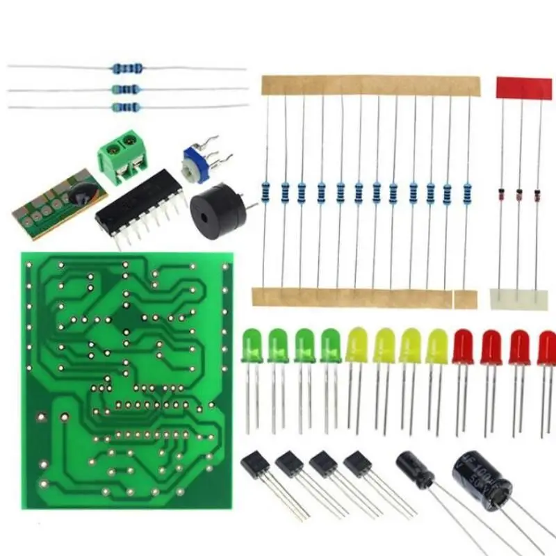 CD4060 Dream Light Kit / Music Lantern   DIY Electronic Production (Need to solder by yourself)