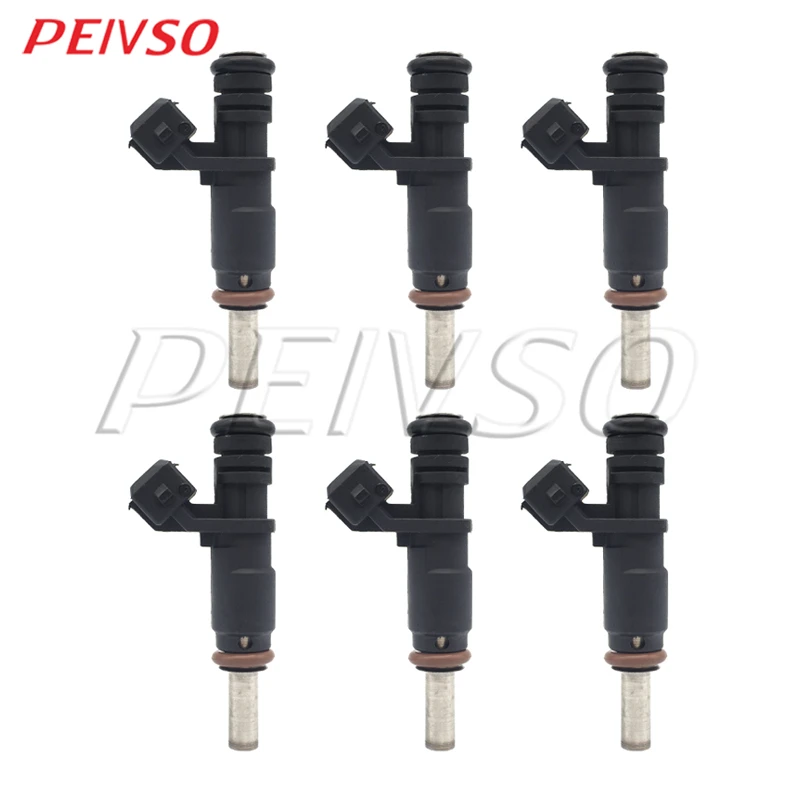 6pcs 13537531634 7531634 Fuel Injector For BMW325i 325xi 328i 328xi 330i 330xi 525xi 528i 528xi 530i 530xi X1 X3 X5 Z4 2.5L 3.0L