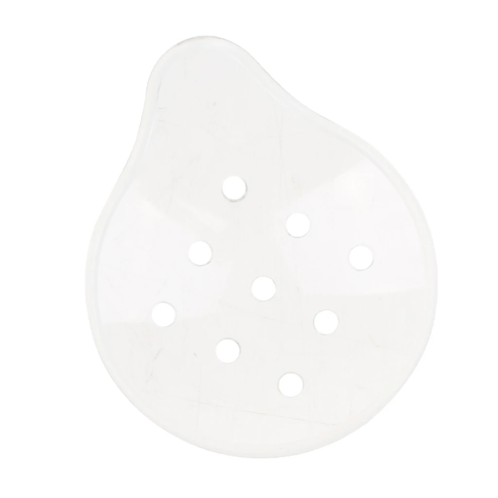 Clear Plastic 9 Holes Ventilated Eye Shield, Keeps Pressure Off Your Eye, Protect The Eye, Allows The Eye to Breath