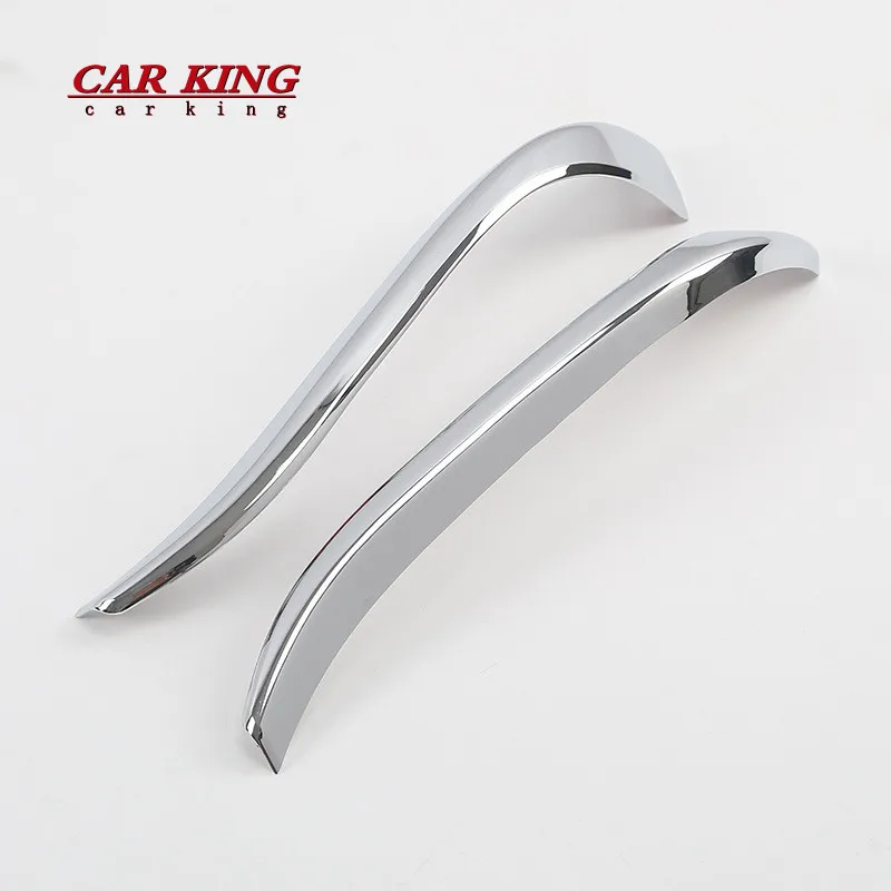 

For TOYOTA NOAH VOXY 2014 2015 2016 2017 ABS Chrome Car Rearview mirror decoration strip Cover Trim Car Styling Accessories 2pcs