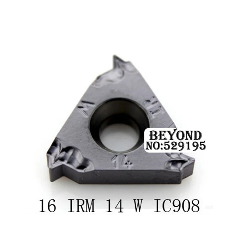 

Original 16IR 16 IRM 14 W IC908 Carbide Inserts Lathe Cutter Tools Turning Tool CNC utensili tornio