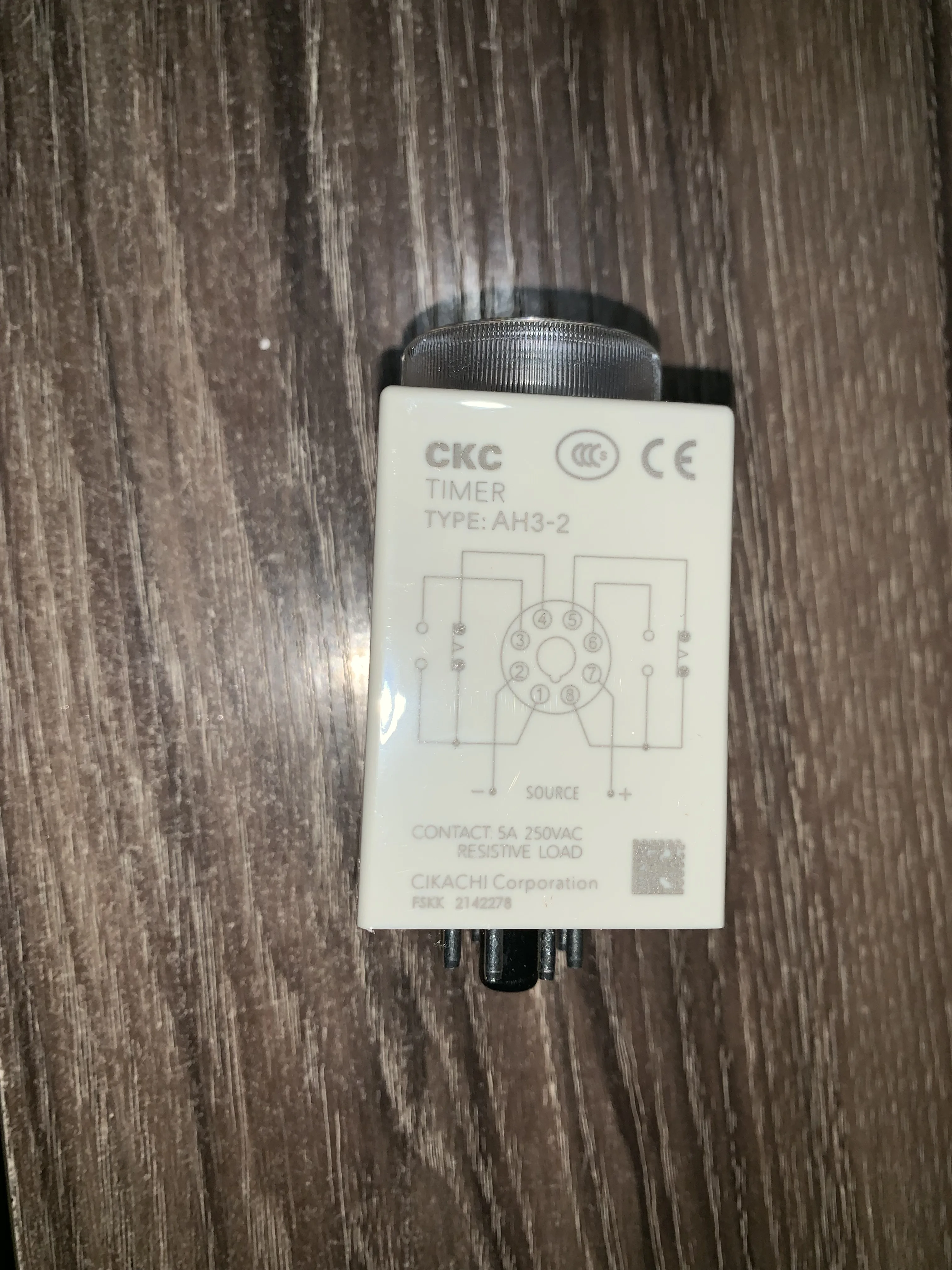 100%!!! CKC Taiwan AH3-2 time relay 220V 10s 1 3 6 10 30 60 3 6 10 second minutes