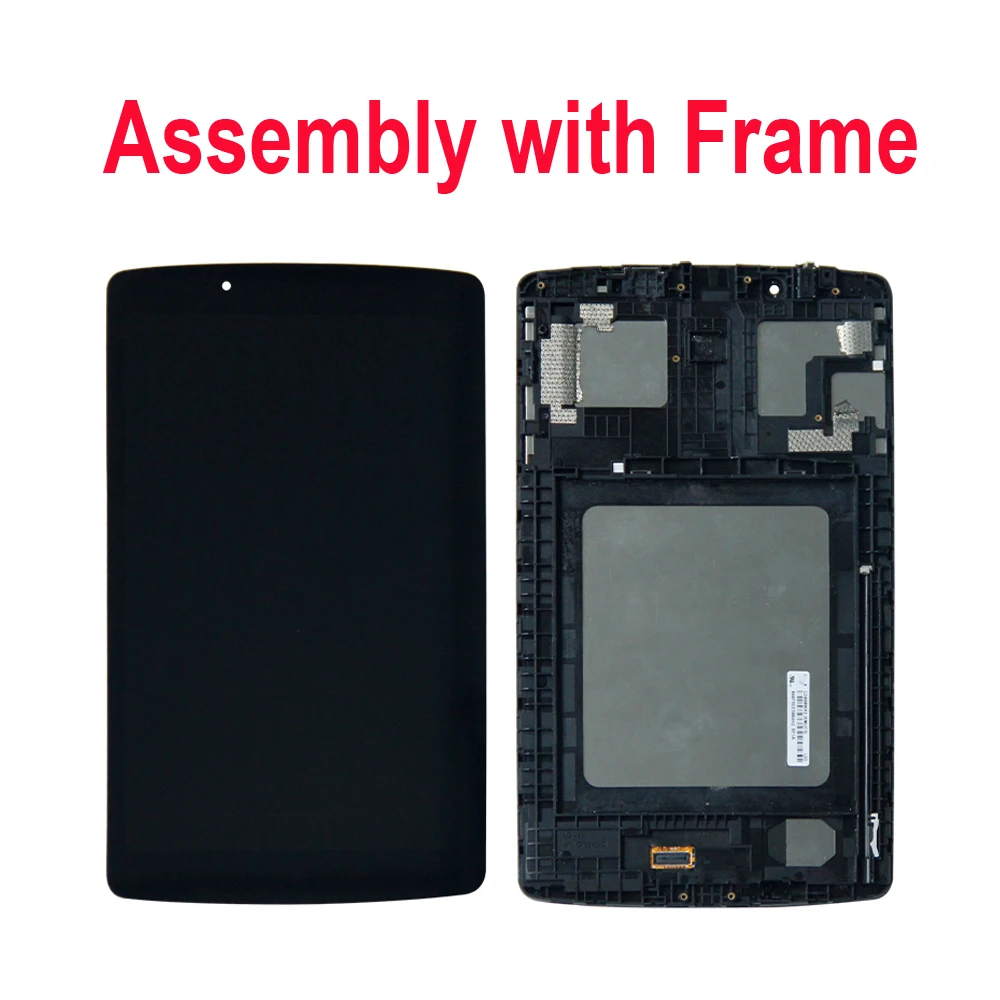 Imagem -04 - Aaa Mais Lcd para lg g Pad f 8.0 V495 V496 Uk495 Lcd Screen Display Toque Digitador Assembléia com Quadro para V495 V496 Tela Lcd