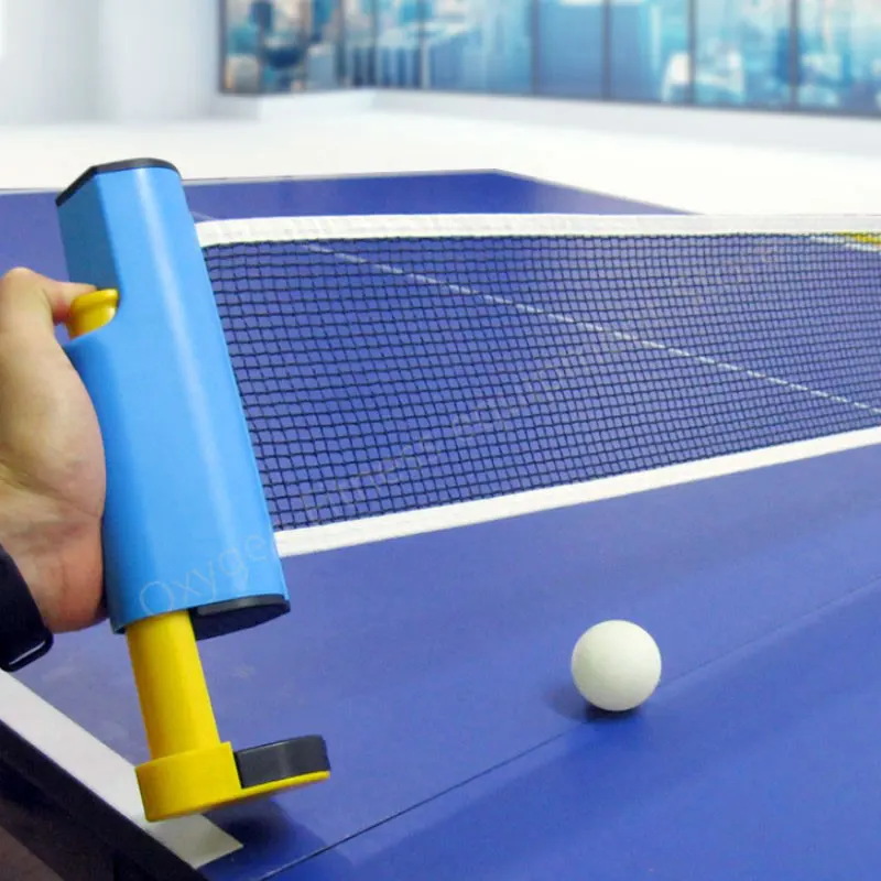 Portable Retractable Table Tennis Ping Pong Nets Any Table Anywhere Easy To Install Home DIY Ping-pong Table  Net Post Net Racks