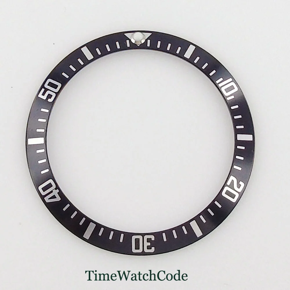 38mm Alloy Watch Bezel Insert Spare Parts Fit For 40mm SUB Automatic Men's Watch Accessories