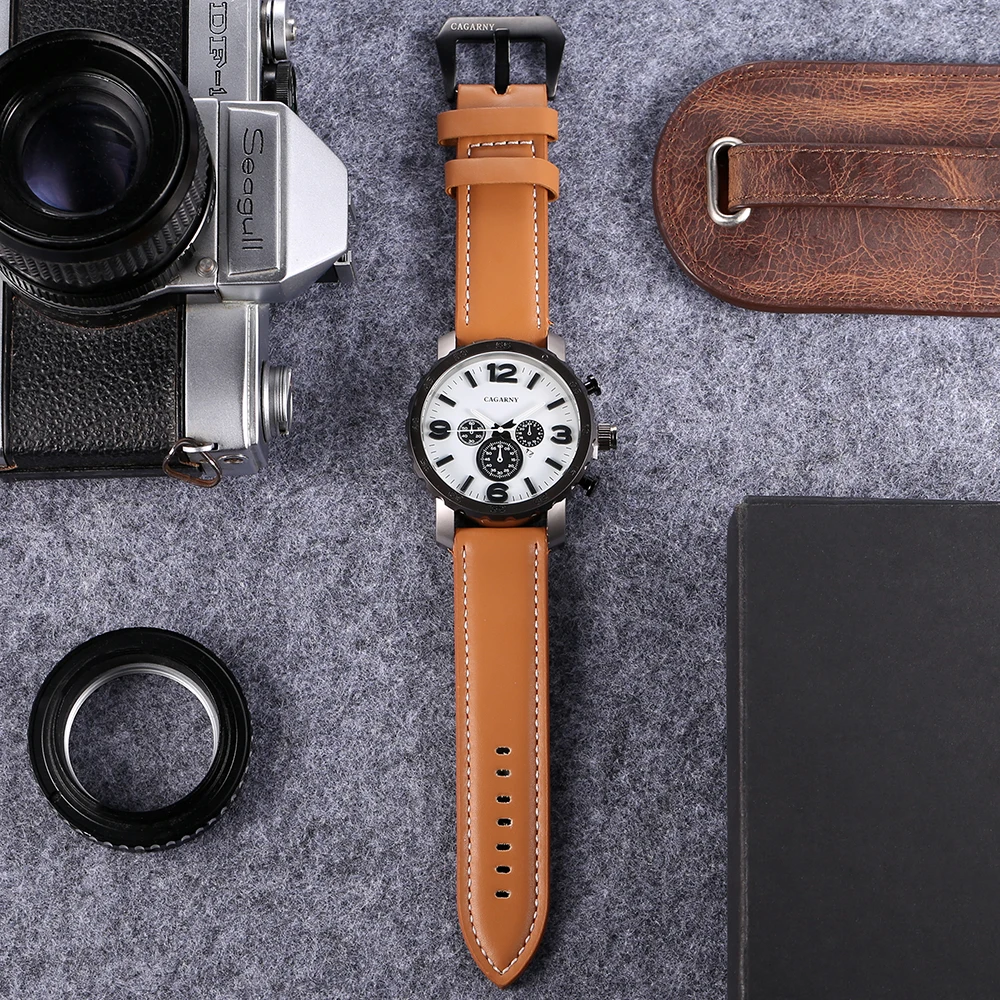 Watches Men Cagarny Brand Men Sport Watches Men\'s Quartz Clock Man Military Wrist Watch Army relogio masculino Drop Shipping new