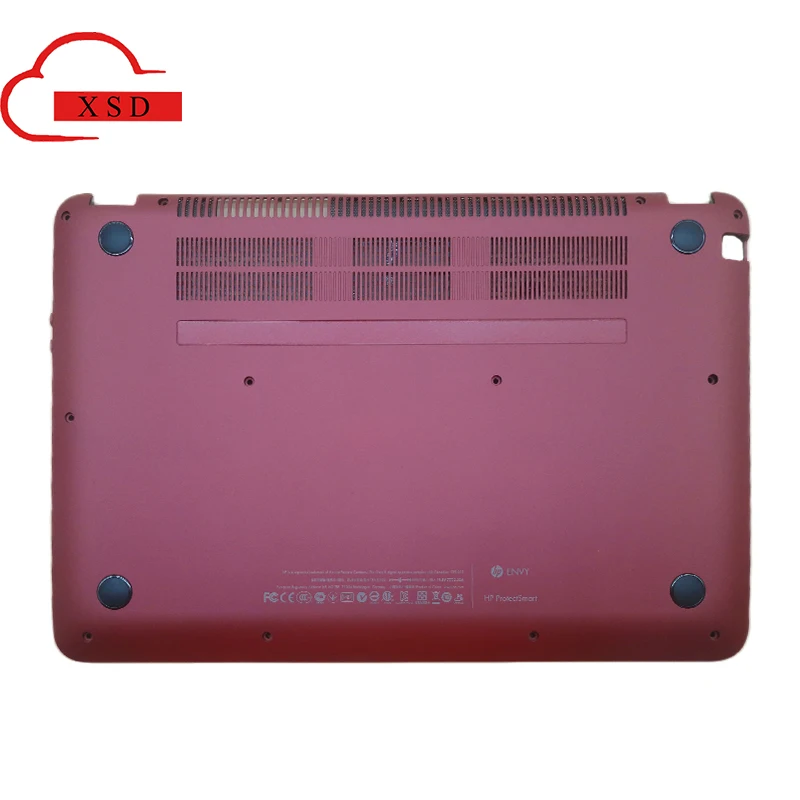 

New Original For HP ProleclSmarl Envy 6 6-1000 TPN-C103 Laptop Bottom Base Case Cover D Shell Housing Lower Case 686096-001 Red