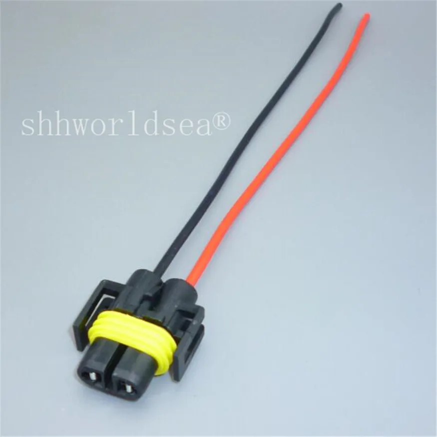 Shhworldsea 2sets H8 H9 H11 880 881 2p Female And Male Adapter Harness Car Auto Wire Connectors For Xenon Light Socket Plug