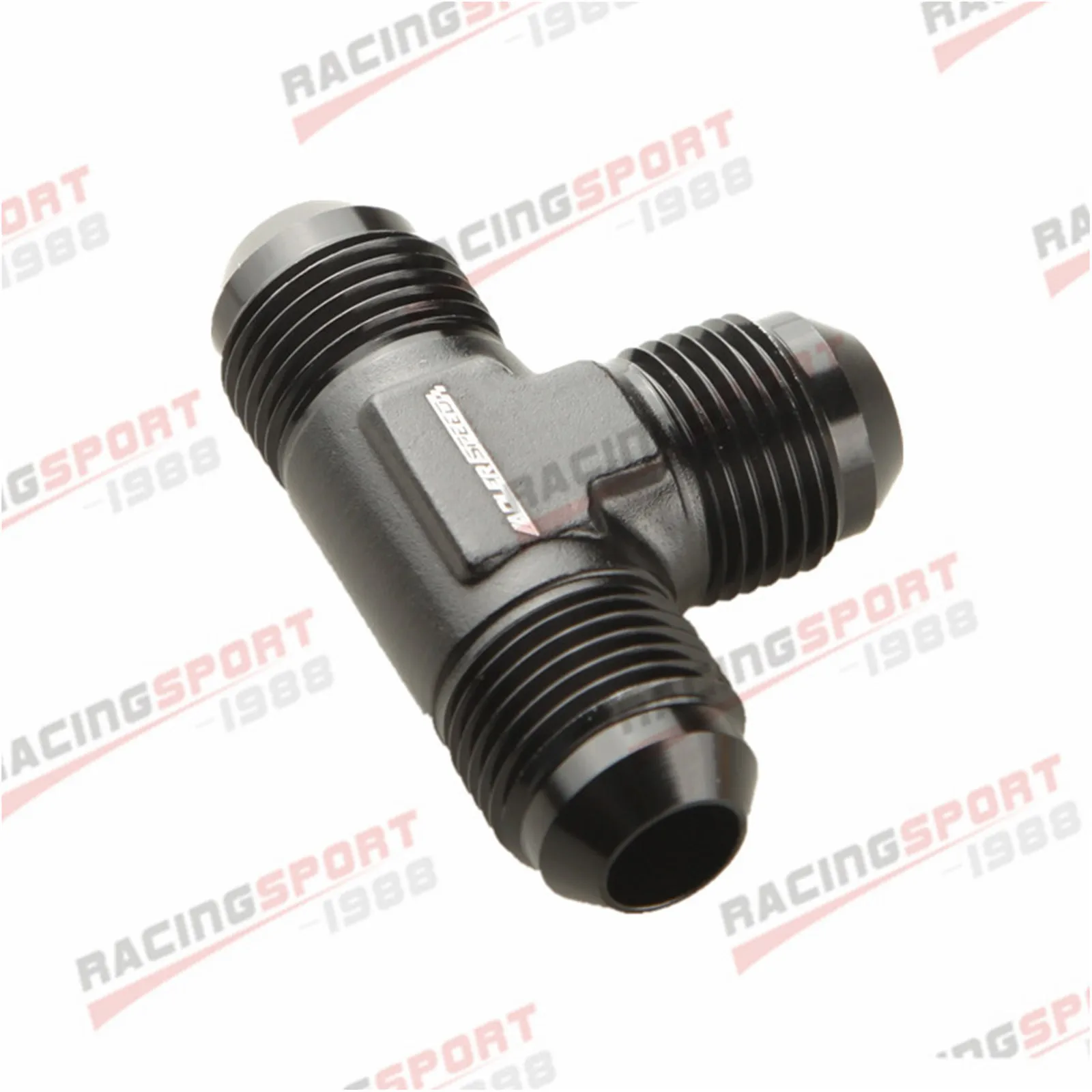 AN3 AN4 AN6 AN8 AN10 AN12 Male Flare Union Tee T-Piece Fitting Adapter Alumuinum