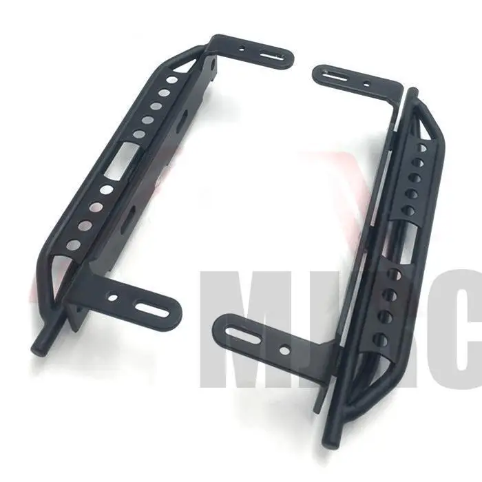 

Tough Armor Side Steel Sliders Metal Pedals For 1/10 Rc Crawler Traxxas Trx4 Defender Bronco Upgrade Parts