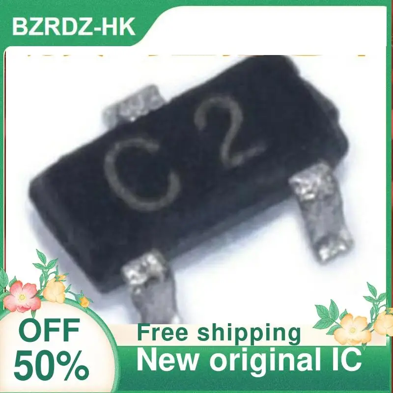 10 sztuk HSMS-2822-TR1G C2 SOT-23 nowy oryginalny IC