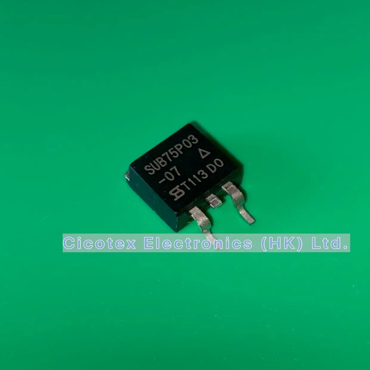 10pcs/lot SUB75P03-07 TO263 SUB75P03 -07 SUB75 P03-07 MOSFET P-CH 30V 75A D2PAK SUB75P03-07-E3 SUB 75P03-07 SUB75P0307