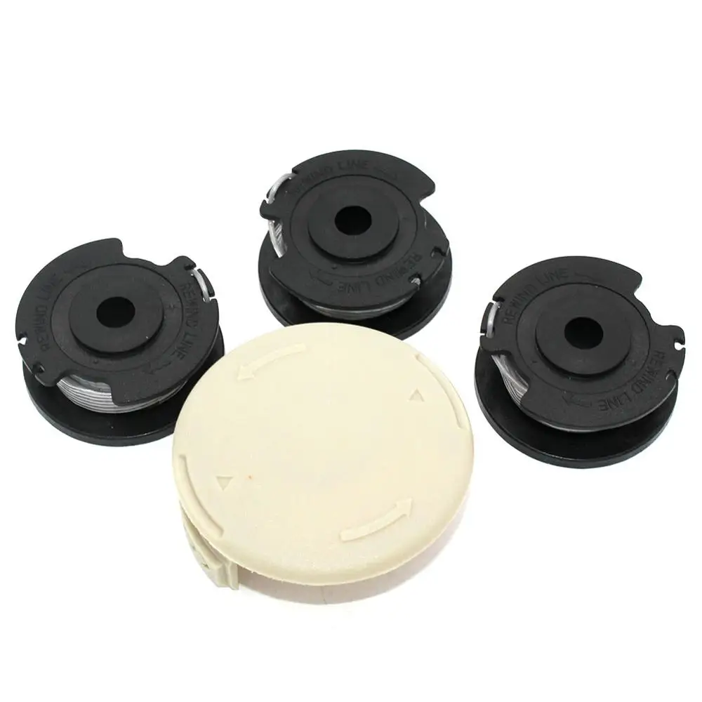 Spool With Line+Spool Cap Cover For Ryobi RLT183115 RLT183220 RY28100 RY28120 RY40204 RY40220 ZRP2080
