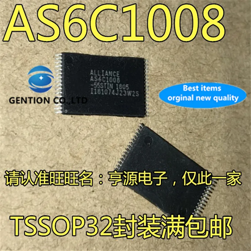 

5Pcs AS6C1008 AS6C1008-55STIN AS6C1008-55SIN TSSOP32 Memory chip in stock 100% new and original