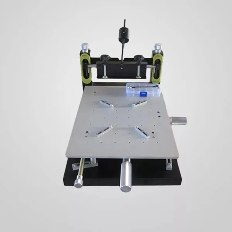 PUHUI-impresora Manual de alta precisión, máquina de impresión con pantalla LED, tamaño de 370x470mm, Original, novedad