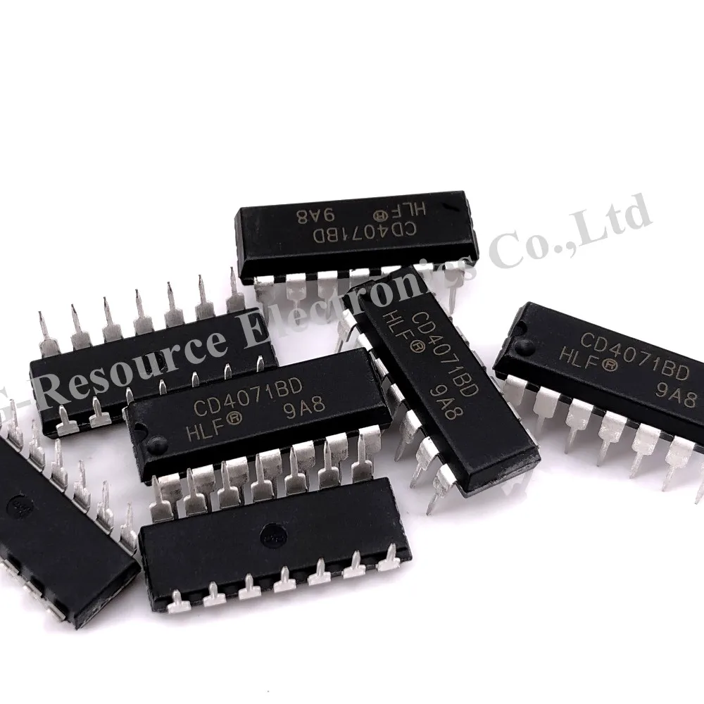 (10Pcs) CD4071BD CD4071BE DIP-14 CD4071 DIP14 4071BE DIP CMOS หรือประตู