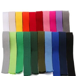 25MM *6M Polyester / Cotton Thick Plain Canvas Belt Webbing Backpack Strap Luggage Accessories Bag Making Sewing DIY Craft