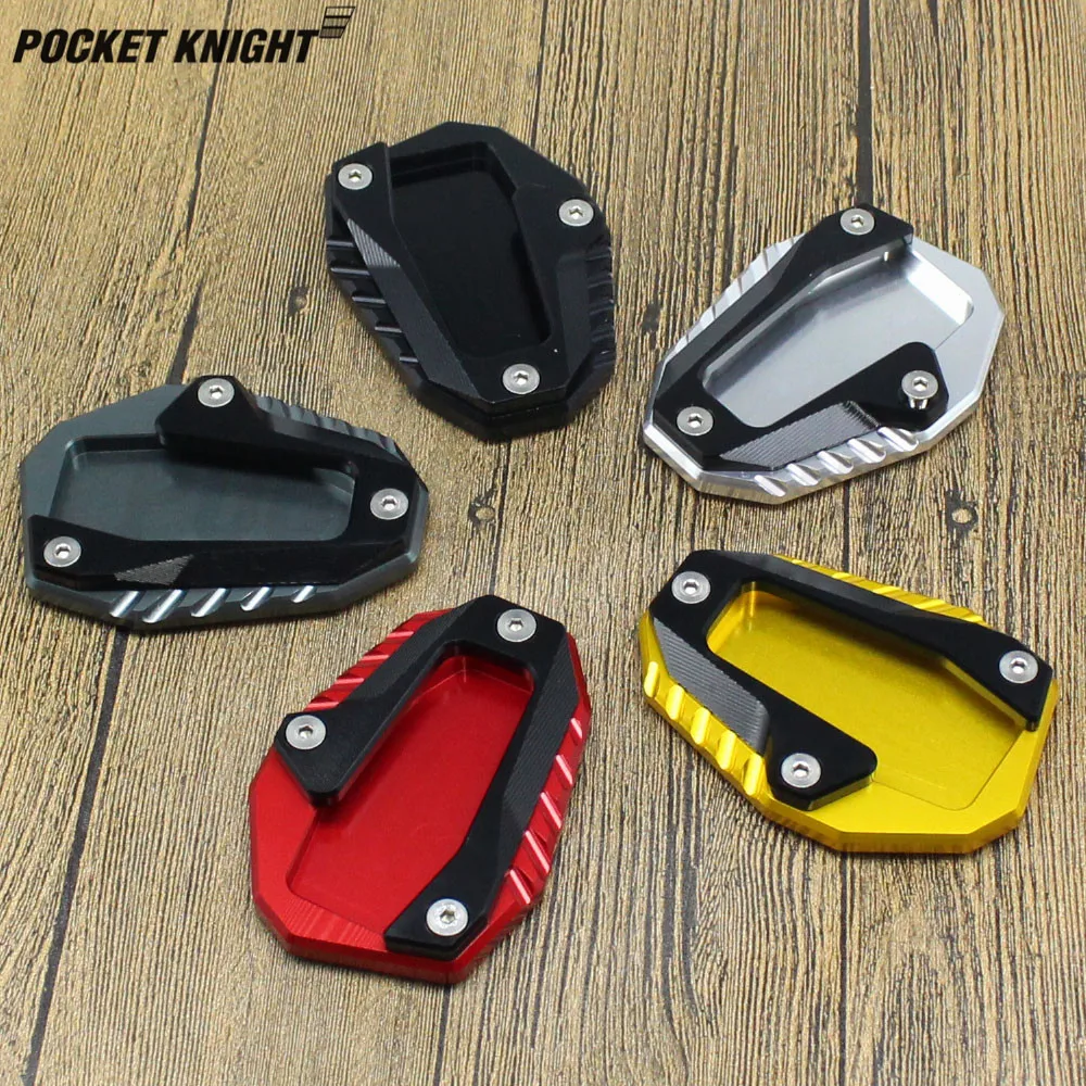 

Для Ducati Monster 696/795/797/821/1200/мотоциклетная подставка удлинитель боковая подставка поддерживающая пластина Нескользящая увеличенная база