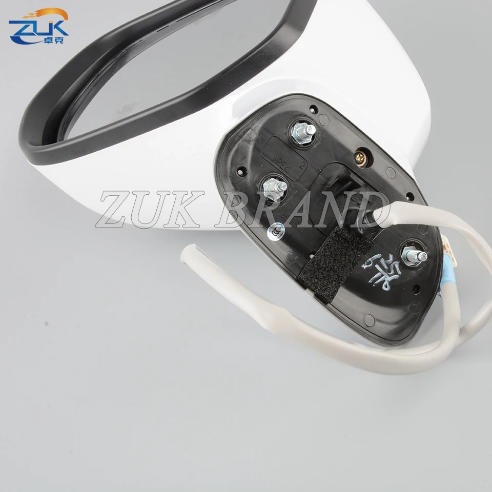 ZUK Exterior Door Rearview Side Mirror Assy For CIVIC FA1 FD1 FD2 2006 2007 2008 2009 2010 2011 3-PINS Without Turn Signal Lamp