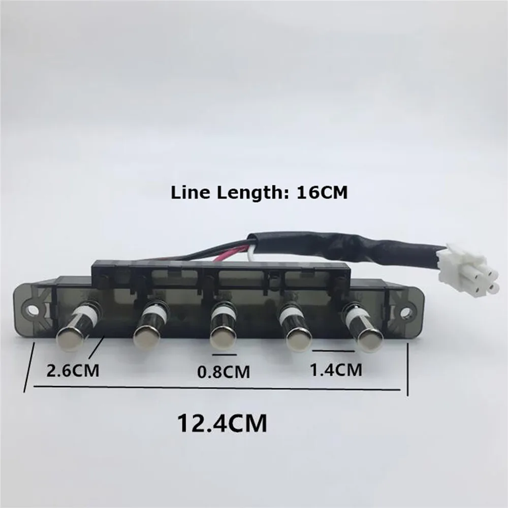 Cho Tầm Hood DJ103 4 Xe Đẩy Đàn Piano Loại Chìa Khóa Bảng Công Tắc Cho Midea