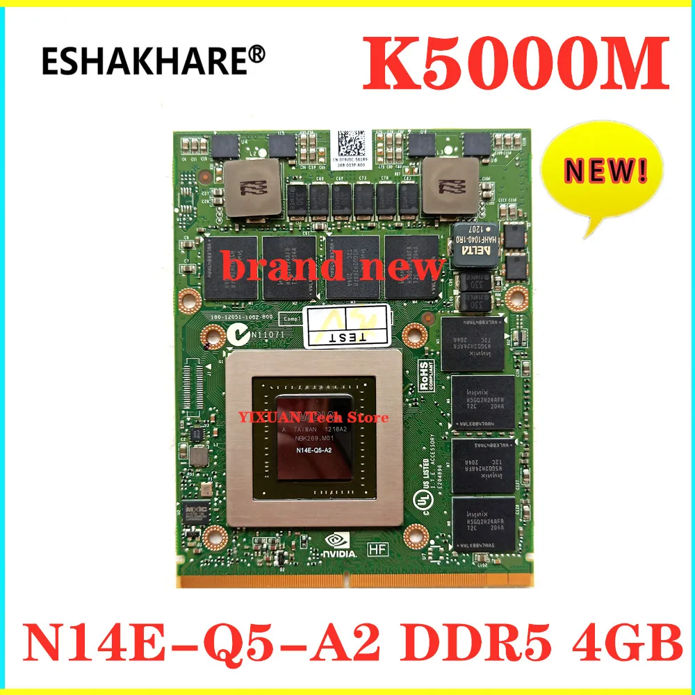 

Quadro K3000M K4000M K5000M 5000M Vedio Graphics Card N14E-Q5-A2 GDDR5 4GB With X-Bracket For Dell Precision M6600 M6700 M6800