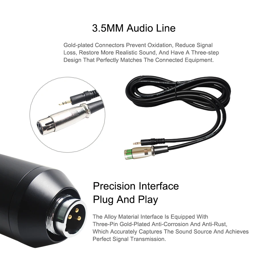 プロの録音コンデンサーマイクキット,bm 800,耐衝撃アームマウント,放送,スタジオマウント