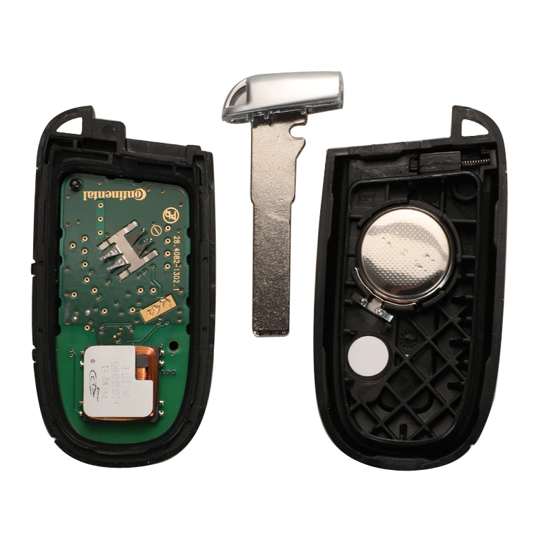 

Оригинальный OEM-брелок дистанционного управления Smart Proximity Key FOB, 3 кнопки, 433 МГц, 4A, чип для Fiat 500 500L 500X 2016+ SIP22 M3N-40821302
