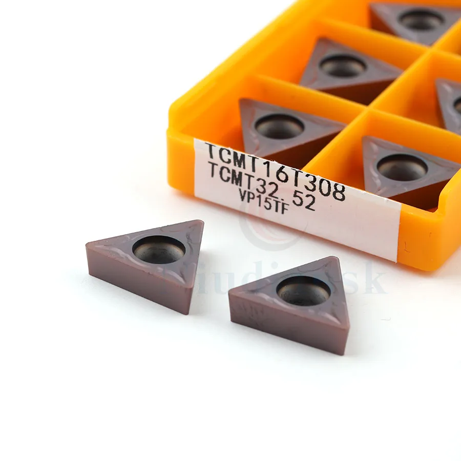TCMT16T304 VP15TF карбидные вставки TCMT16T308 VP15TF UE6020 US735, внешние токарные инструменты, токарная вставка, токарный станок с ЧПУ, режущие инструменты
