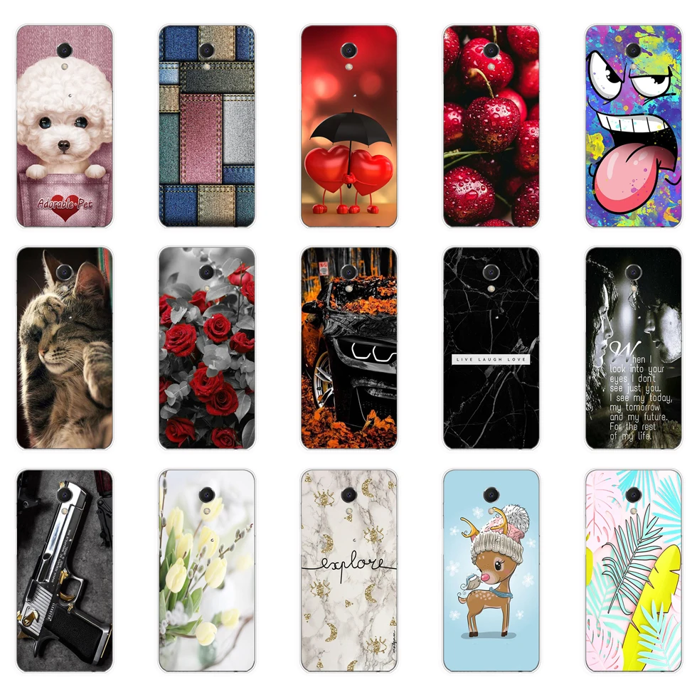 Case For Meizu M6s Cover Case Cute Tpu Soft Silicone housing Meilan S6 For Meizu M6 Note Back Cover 5.7 inch copa funny animal 7