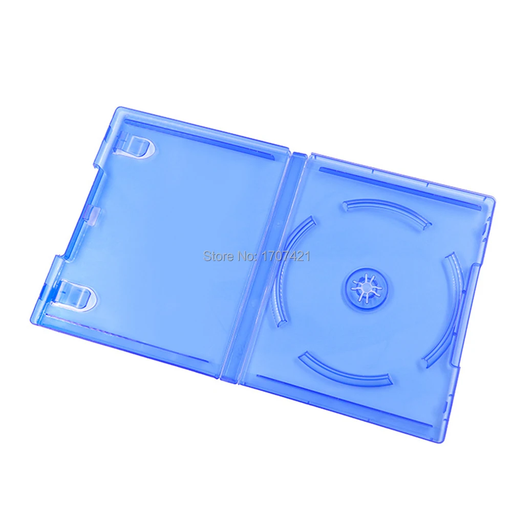 Blue CD Discs Storage Bracket Holder for PS4 Slim Pro Games Disk Cover Case Replacement