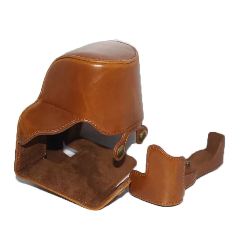 Новая сумка для камеры из искусственной кожи чехол для Canon EOS M5 M50 EOS M50 II M50 Mark II камера сумка чехол с ремешком