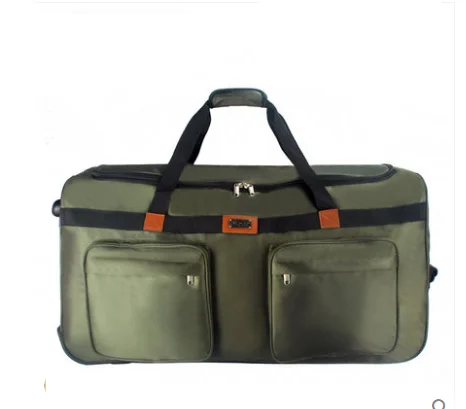 28 Inch Men large capacity Travel trolley bag 32 Inch Oxford Trolley Wheeled Bags Rolling Luggage bag Carry On hand Luggage Bag