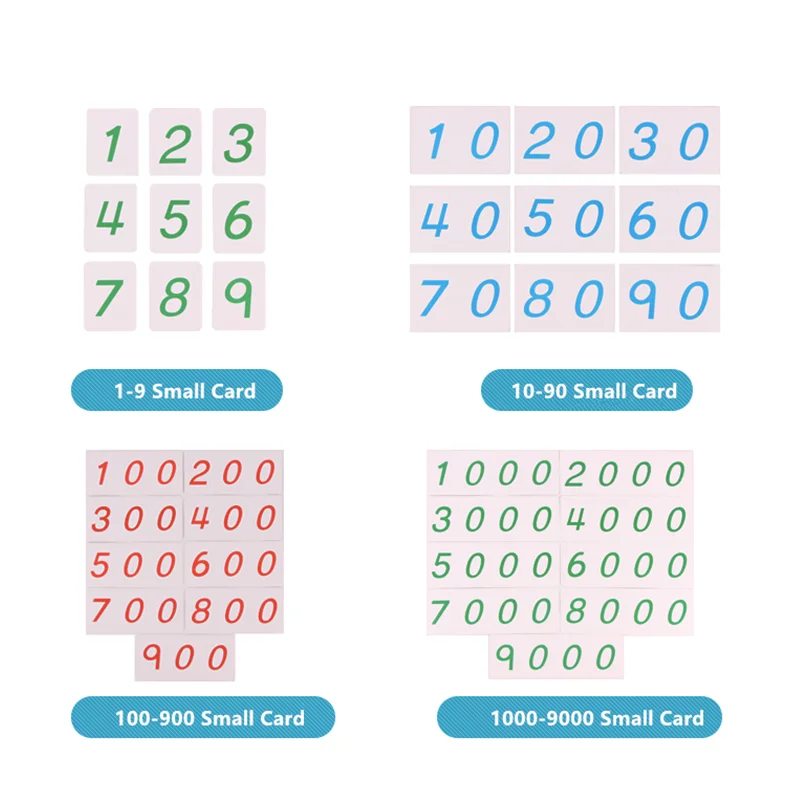 Jouets de Maths Montessori avec Perles Dorées pour Enfant, Jeu de Timbres, Système Décimal, Ressource d'ApprentiCumbria des Mathématiques, Éducation de la Petite Enfance