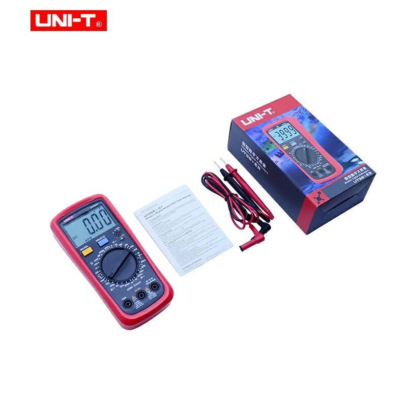 UNI-T UT39A +/C + VS serie UT39 Multimetro digitale gamma automatica con retroilluminazione LCD Data Hold Multimetro tester