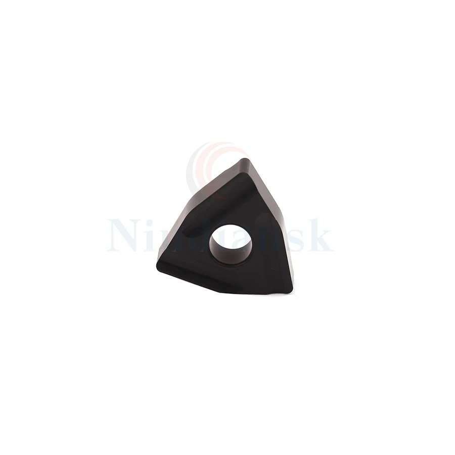 Torno CNC LF9118, hoja de torneado de alta dureza, inserto de metal para pieza de acero, WNMG080404L-S, WNMG080408L-S, WNMG080404R-S, WNMG080408R-S