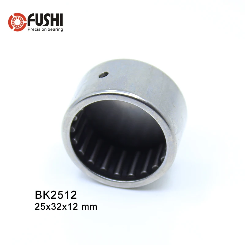 

BK2512 Needle Bearings 25*32*12 mm ( 1 Pc ) Drawn Cup Needle Roller Bearing BK253212 Caged Closed ONE End 25941/25