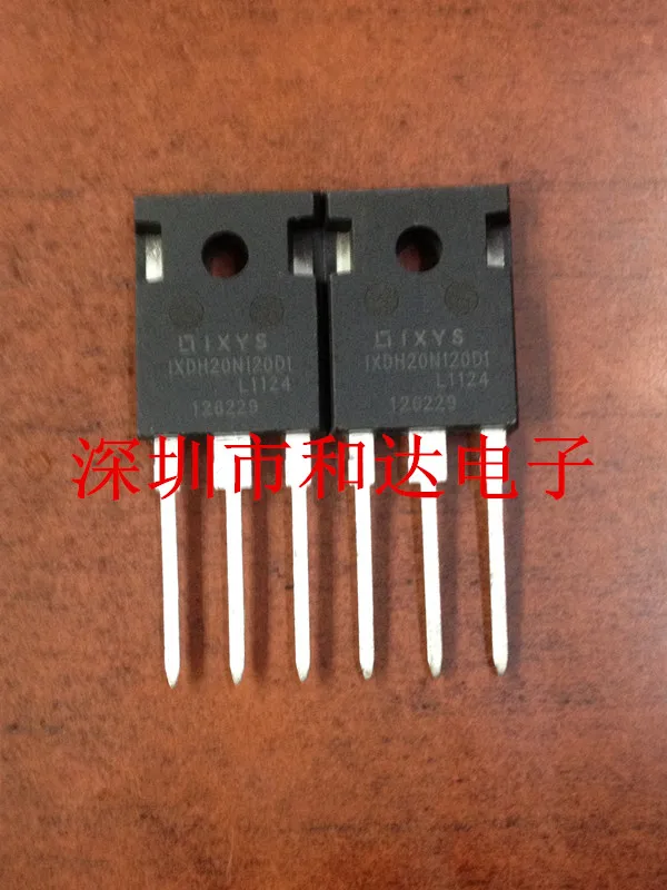 IXDH20N120D1 TO-247, 5 piezas