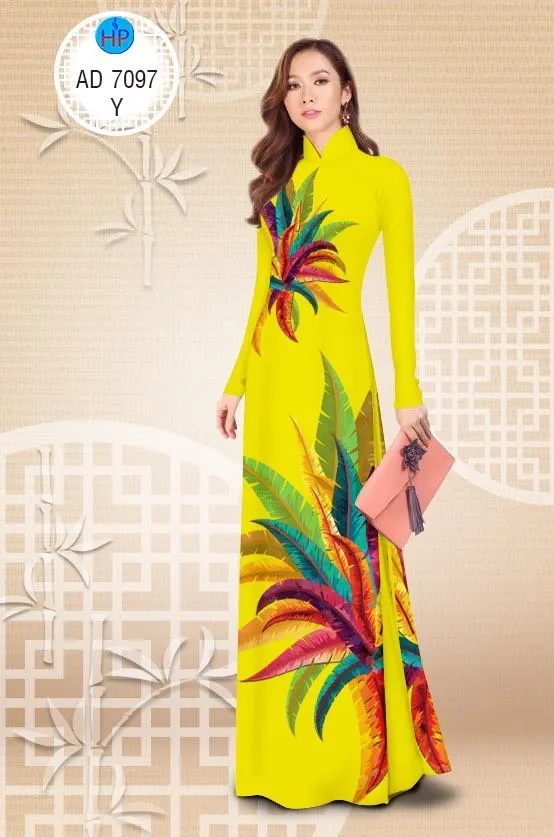 tailored aodai vietnam clothing cheongsam aodai vietnam dress vietnamese traditionally dress long sleeves cheongsam dress 2 pcs