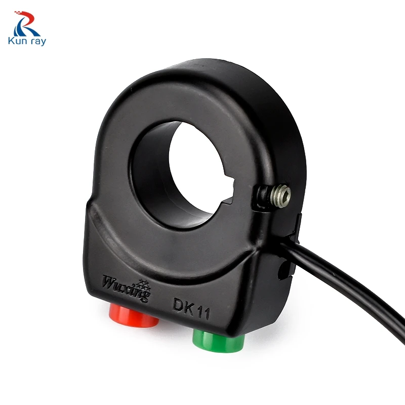 Electric Bicycle Headlight Horn Speaker, Wuxing LED Light, Electric Scooter Parts, Front Light, 12V-80V