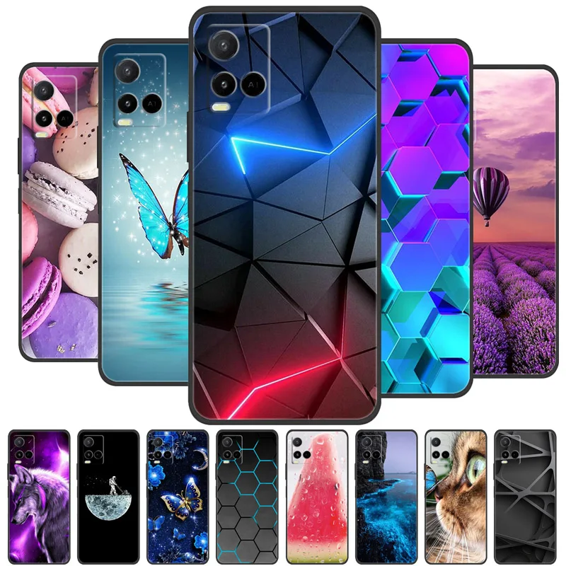 For vivo Y21 Y21S Y33S Case Silicon Back Cover Phone Case For vivo Y21 2021 Cases for vivo Y33S Y21 s vivoY21S Soft bumper Fund