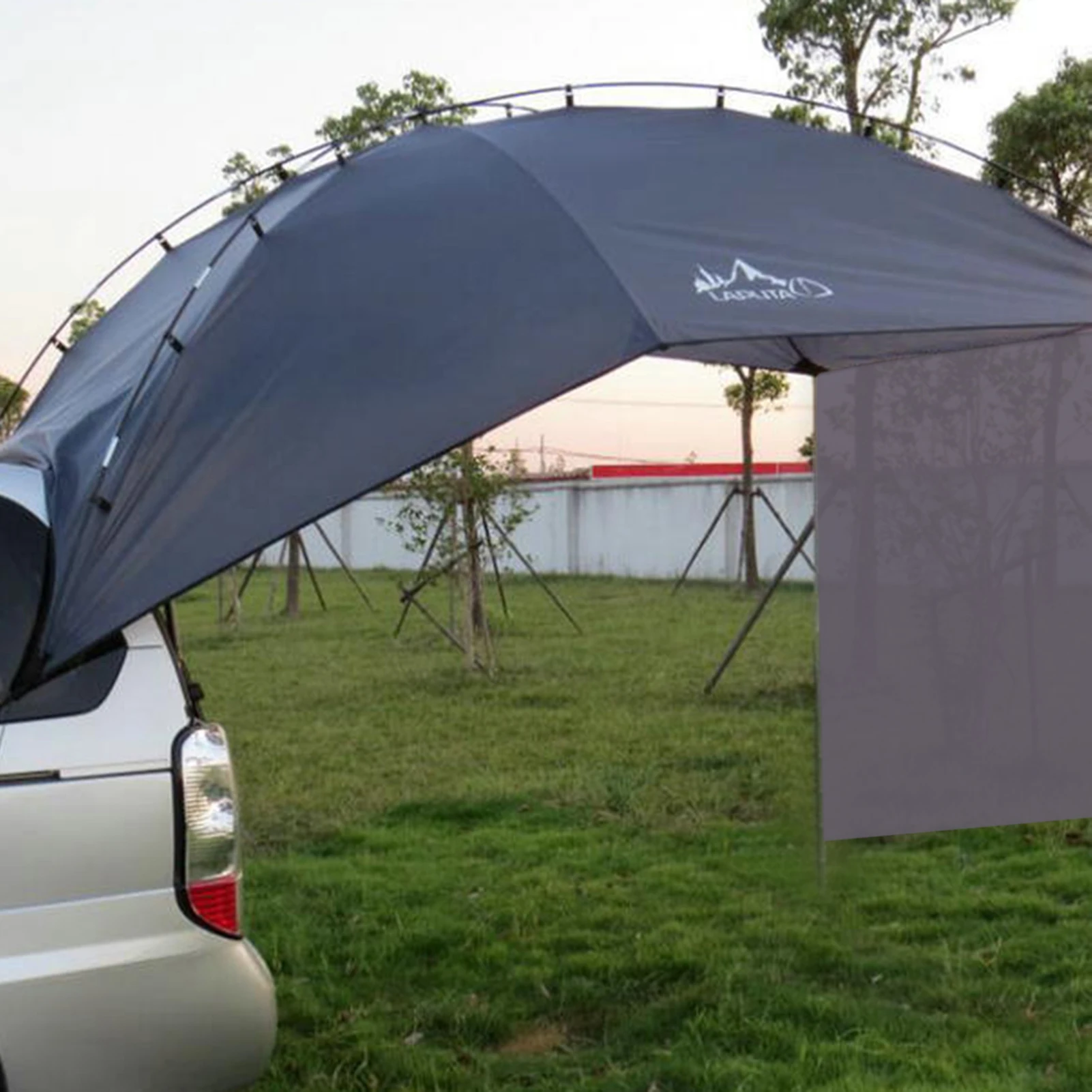 SUV Awning Auto Sun Shelter Tent Waterproof And Sunscreen Folding Tent Hatchback Car Tail Tent For Auto Camping Accessories