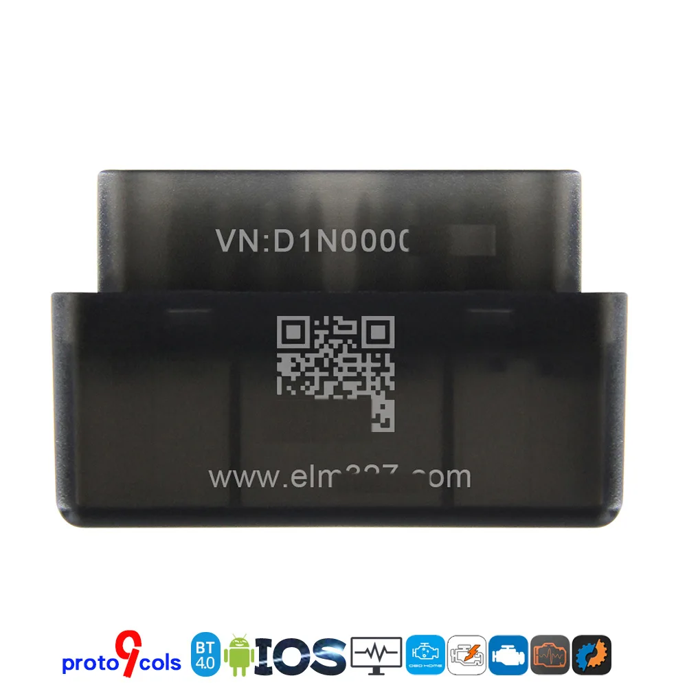 New OBD 327 V1.5 BT4.0 Car Code Reader Scanner Support 9 Protocol Elm327 Bluetooth-Compatible Supports for Apple/Android System