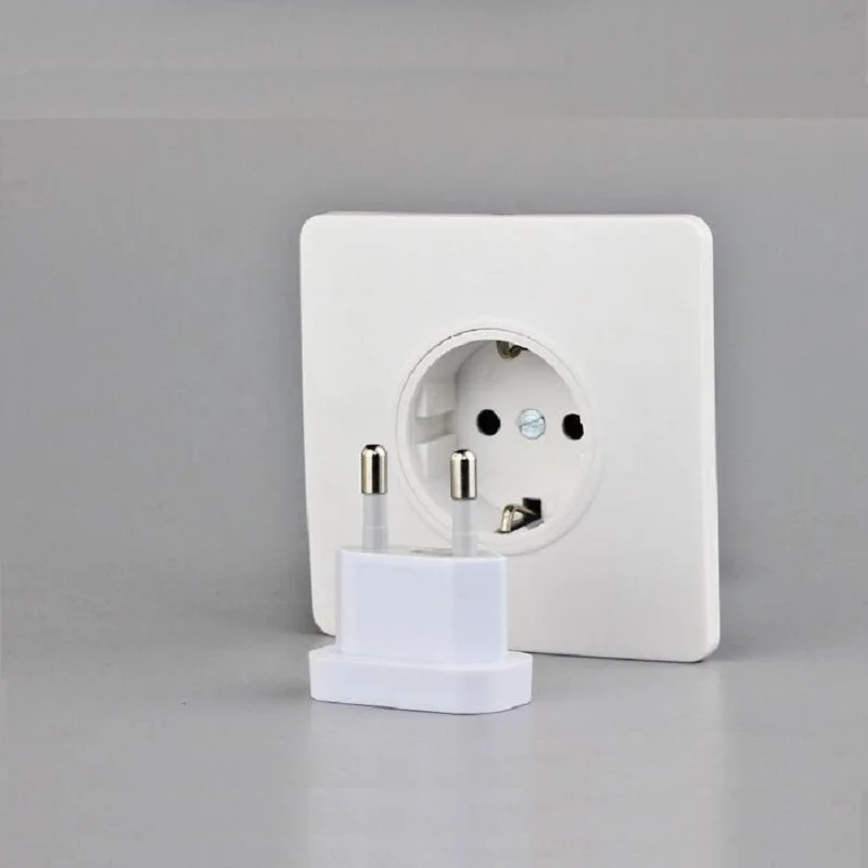 4,0/4,8 мм США ЕС Подключите адаптер питания переменного тока адаптер для путешествий на мобильный телефон стены зарядки Мощность С EU на US адаптер us to eu переходник для розетки adaptador enchufe americano a europeo