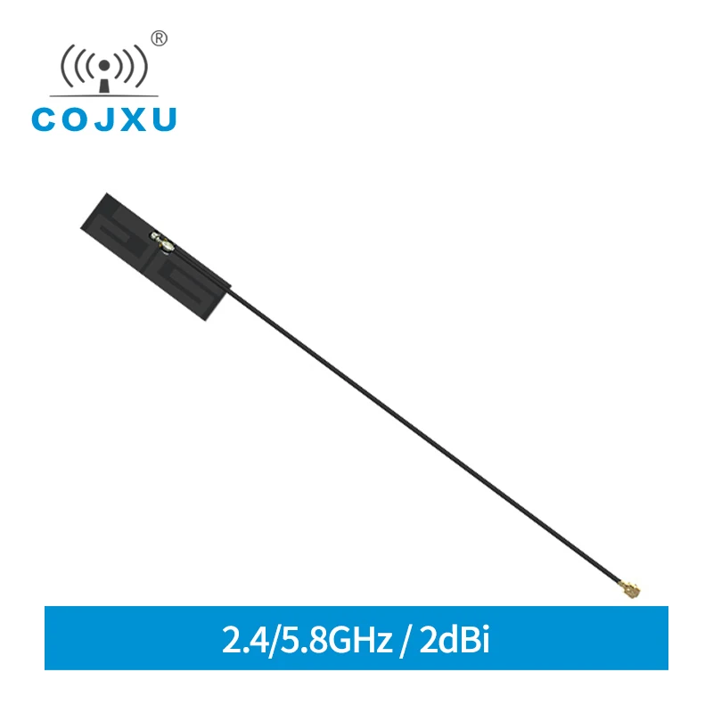 2.4G 5.8G 2W Antennas Flexible Built-in Antenna 2dBi IPEX Interface Small Size Omnidirectional Self-adhesive TXWF-FPC-3710 2pcs