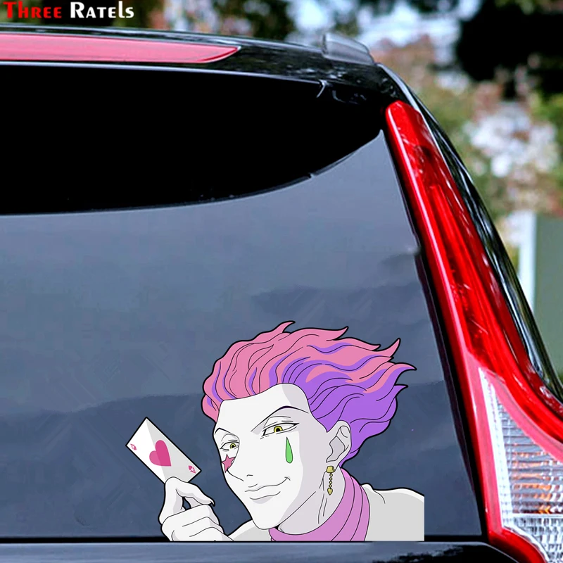 Three Ratels CDM162 Hunter X Hunter Cartoon Gon Killua Hisoka Kurapi anime car hood sticker laptop decal